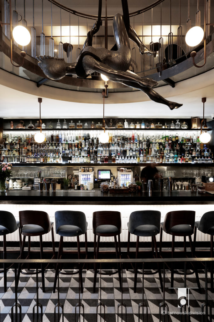 bar restauracja Scandale Royale projekt baru wnętrza bar restaurant interior design_tarnowskidivision