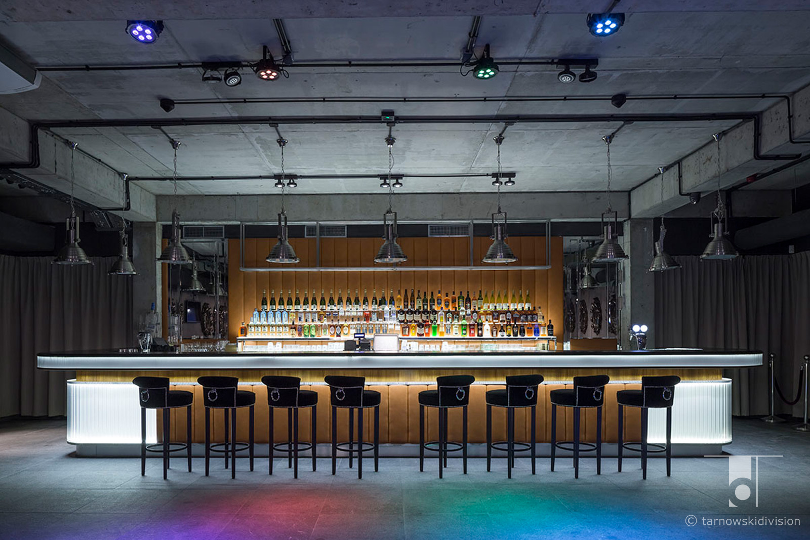 klub bar Scandale Zakopane hotel Aries projekt baru wnętrze klubu bar music loft club interior design_tarnowskidivision