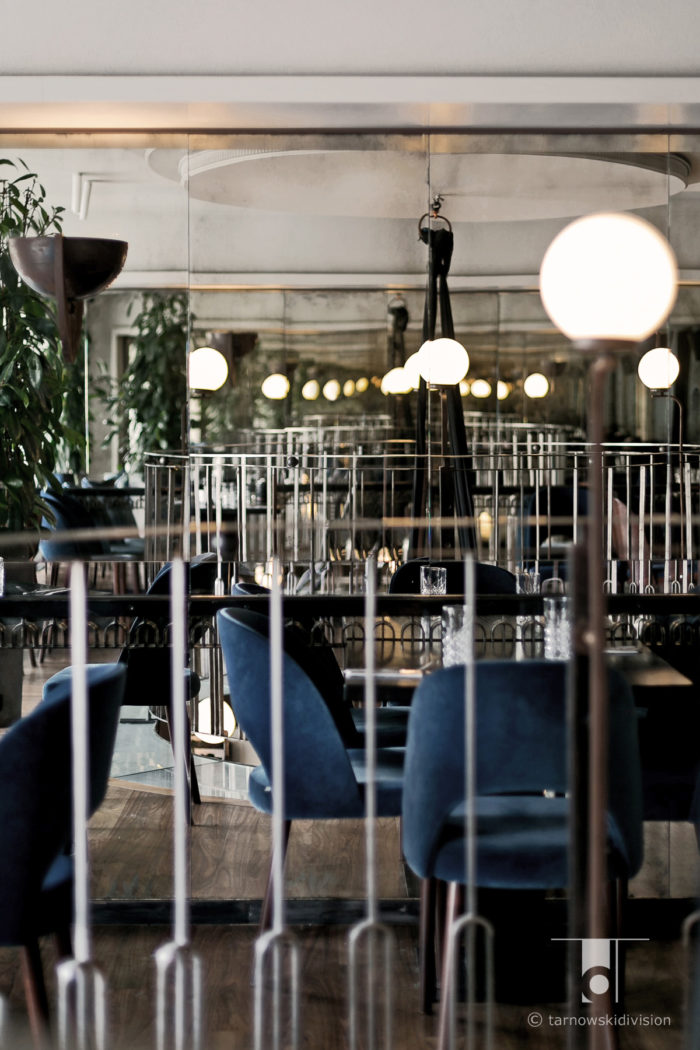 wnętrze restauracji Scandale Royale Krakow restauracja projekt wnętrz restaurant interior design_tarnowskidivision